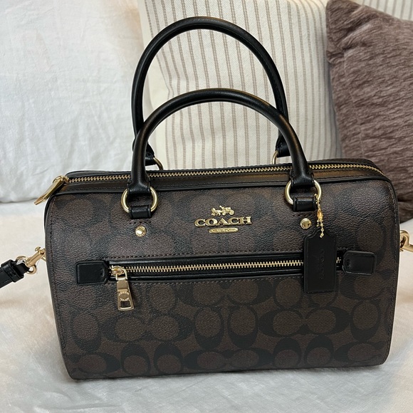 BNWT Coach Rowan Satchel - Picture 3 of 9
